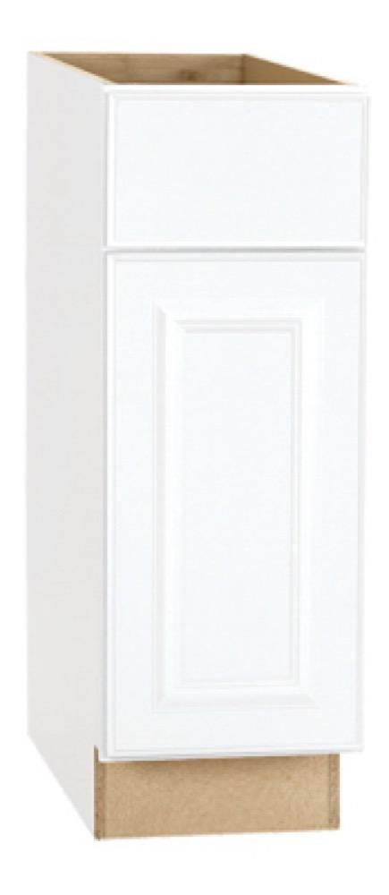 12" WHT Base Cabinet
