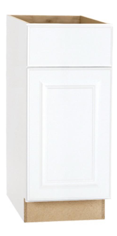 15" WHT Base Cabinet