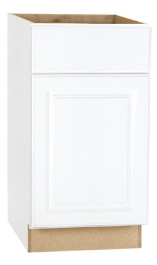 18" WHT Base Cabinet