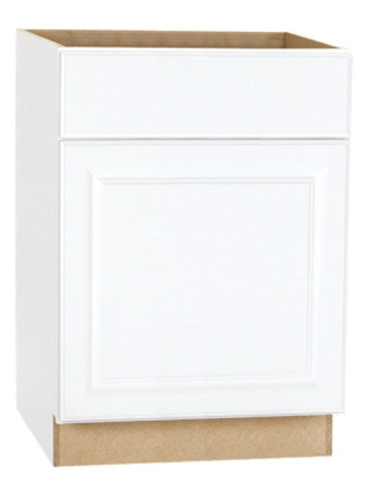 24" WHT Base Cabinet