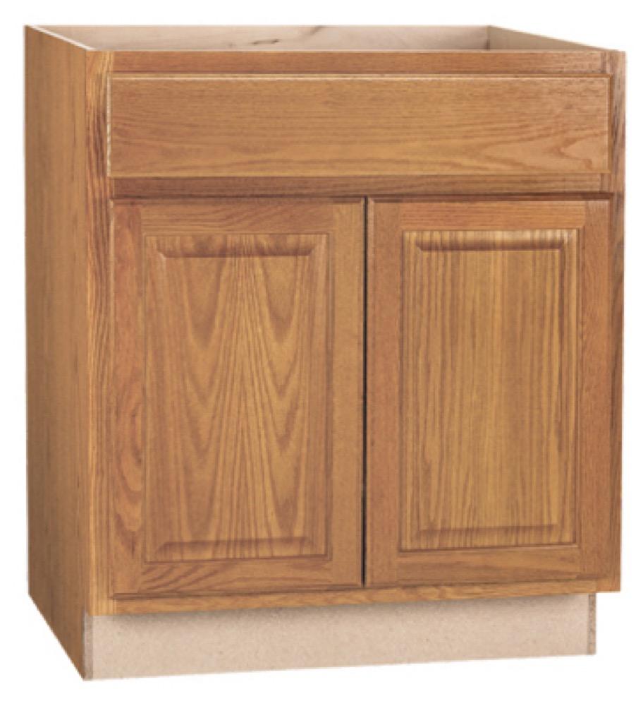 30" Oak Base Cabinet