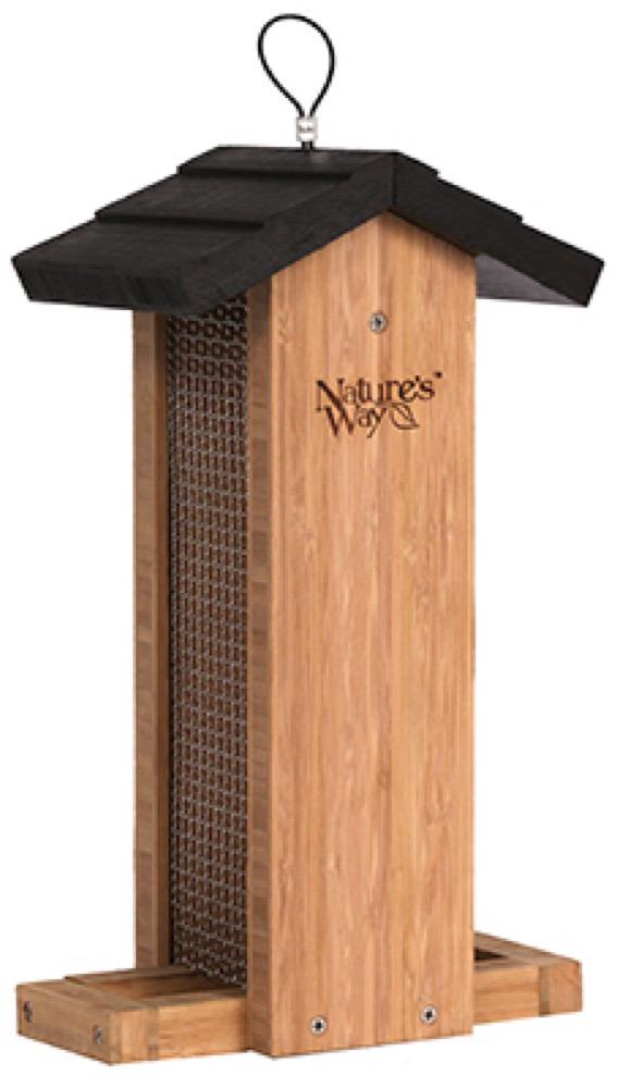 Bamboo Mesh Bird Feeder