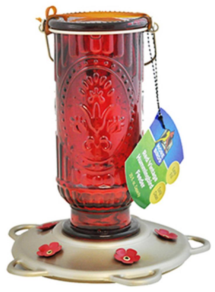 RED Vintage Humm Feeder