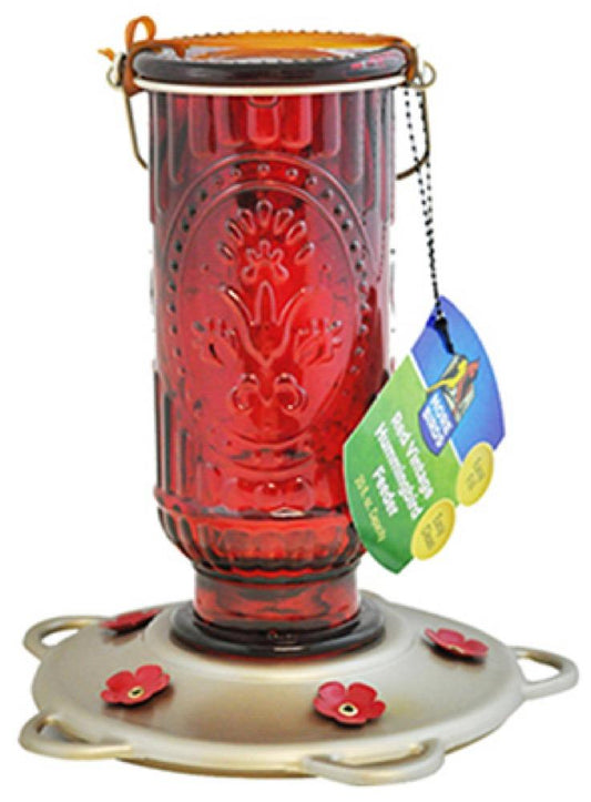 RED Vintage Humm Feeder