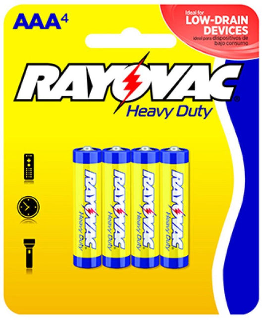 RAYO 4PK AAA HD Battery