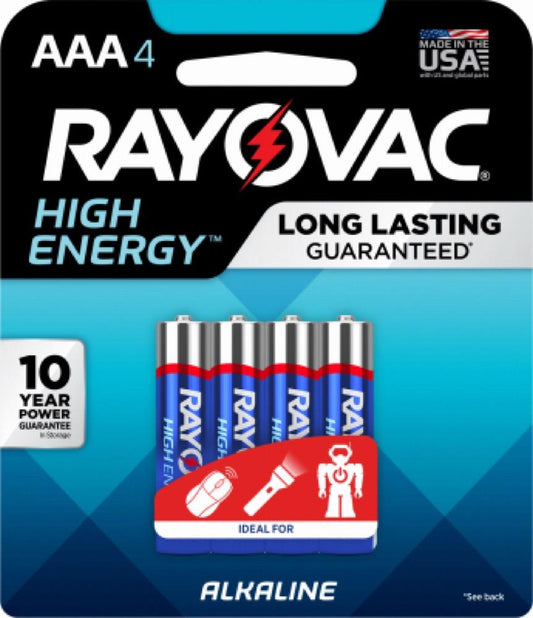 RAYO4PK AAA Alk Battery