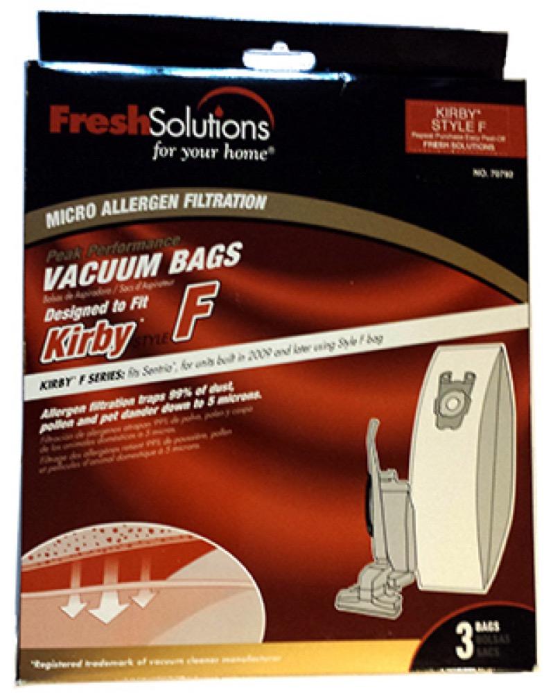 3PK Kirby F Vacuum Bag