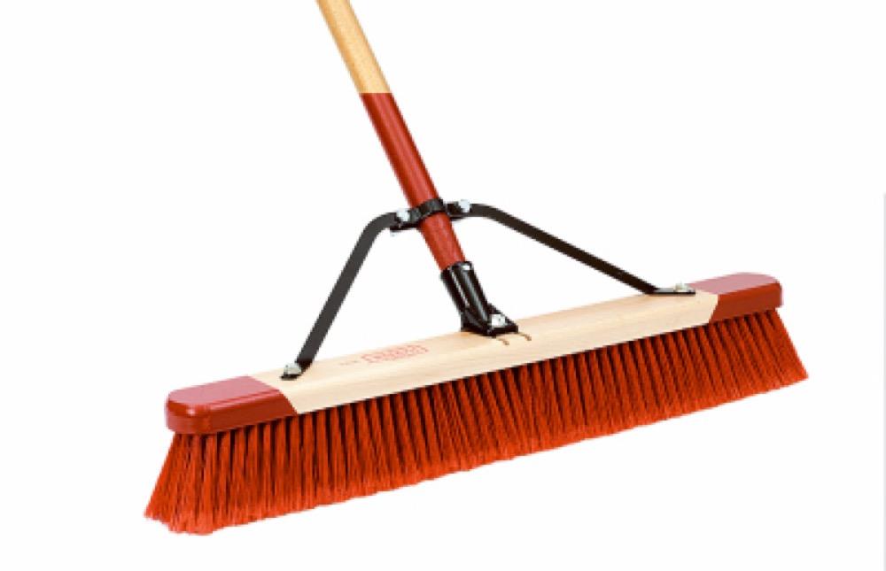 24" HVY Debris Broom