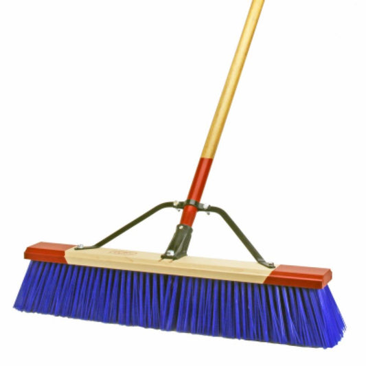 24" HD Debr Push Broom