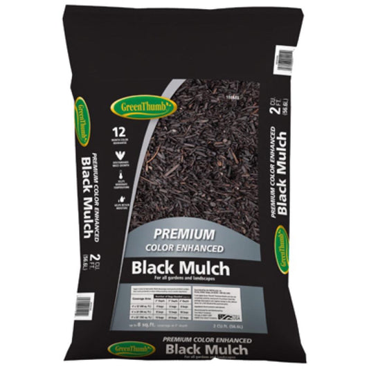 GT 2CUFT BLK Mulch