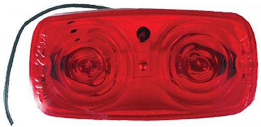 4x2 RED Marker Light