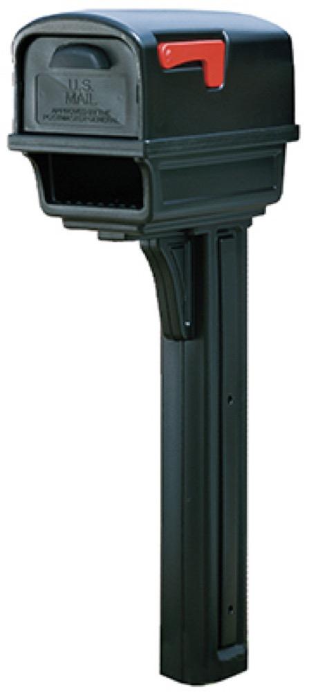 Gentry BLK Mailbox