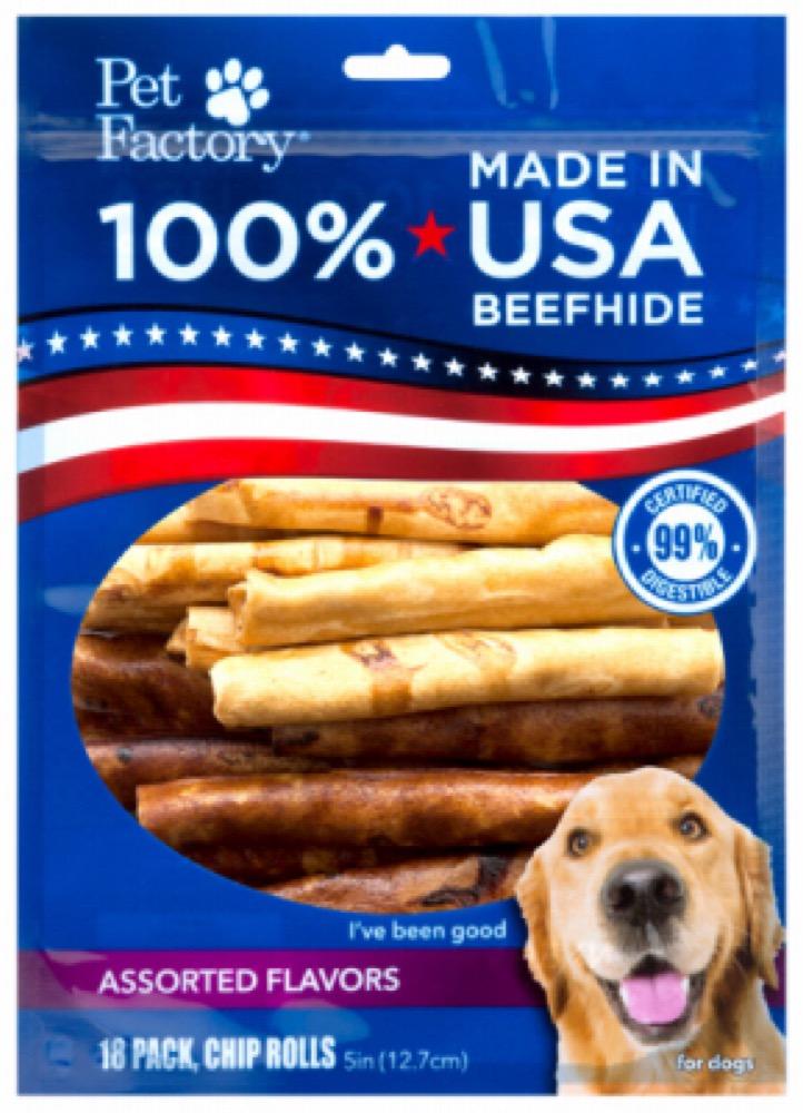 18PK Dog Chip Roll
