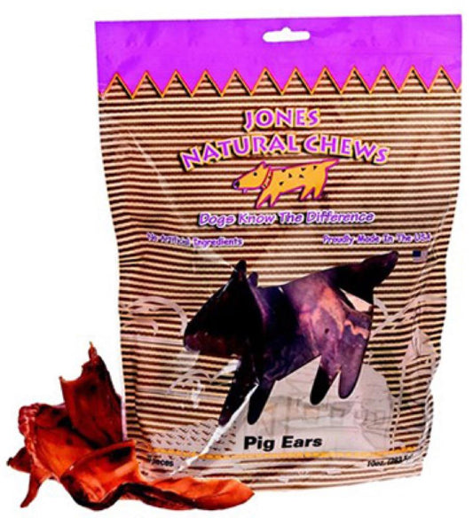 10PK Pig Ear Dog Treat
