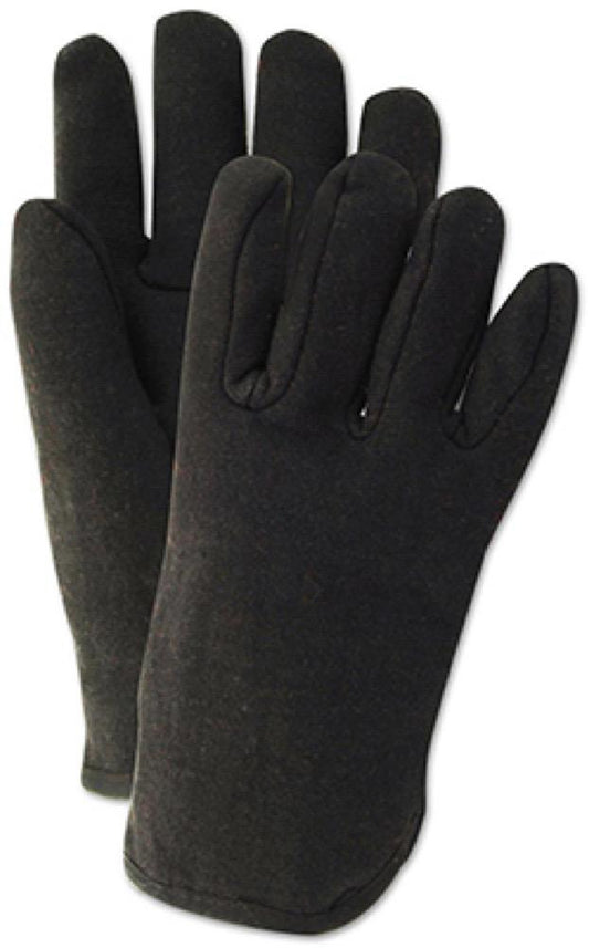2PK BRN Jersey Glove