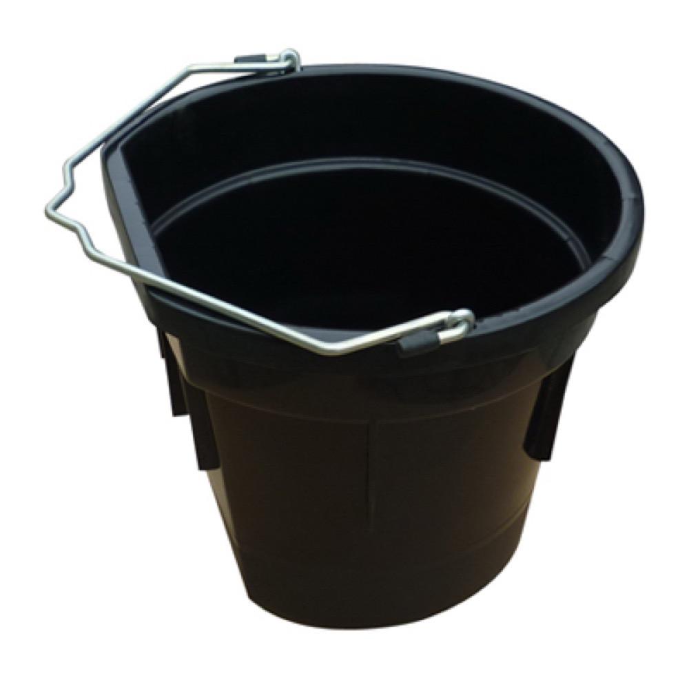 MR 20QT BLK FLT Bucket