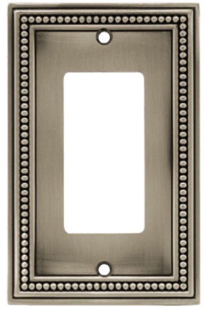 Pewt Bead 1G Deco Plate
