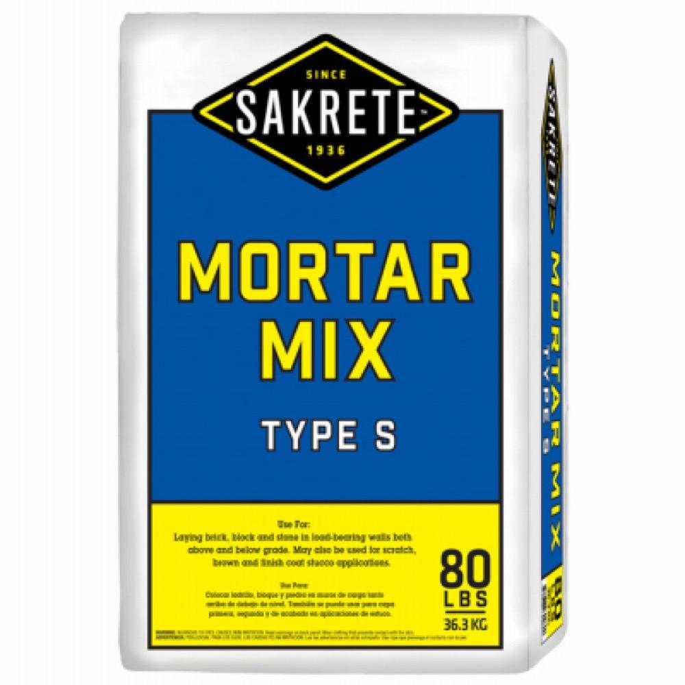 80LB Type S Mortar Mix