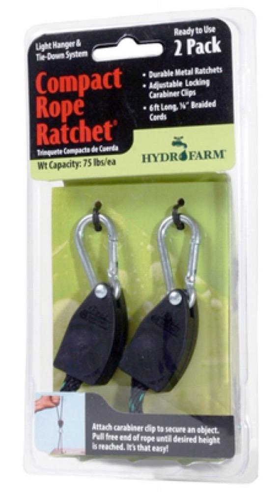 2PK 1/8" Rope Ratchets