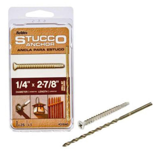 25PK 1/4x2-7/8 Anchor