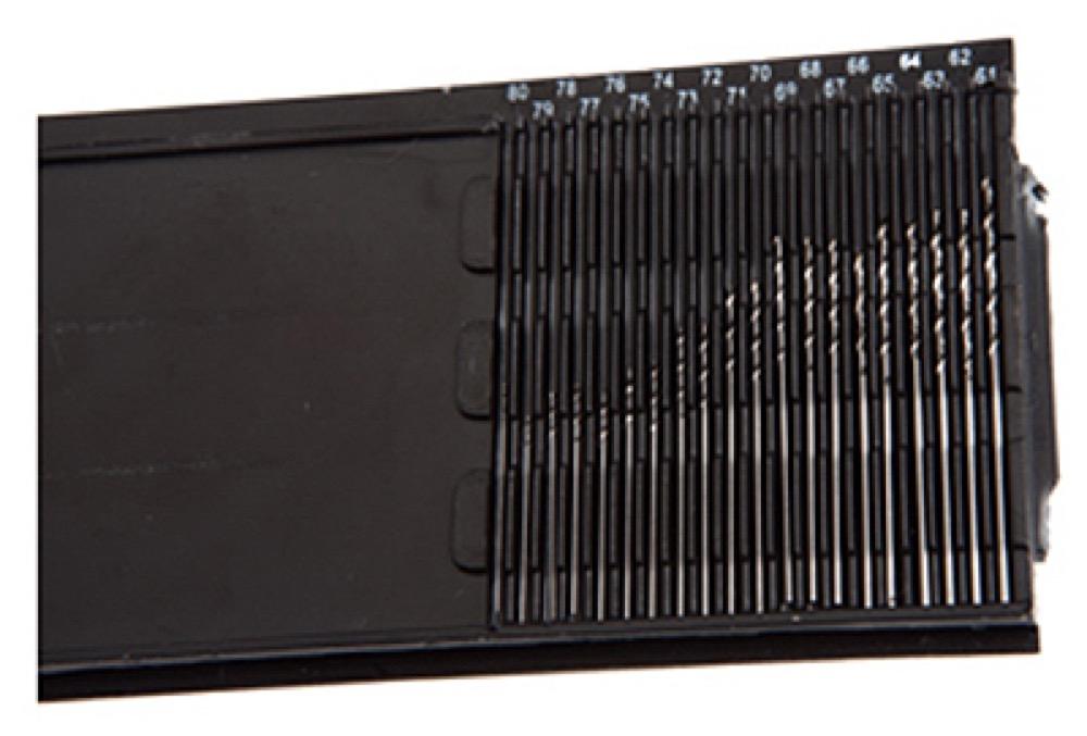 20PC Mini Drill Bit Set