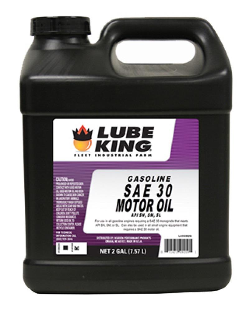 2GAL 30W Gas Motor Oil