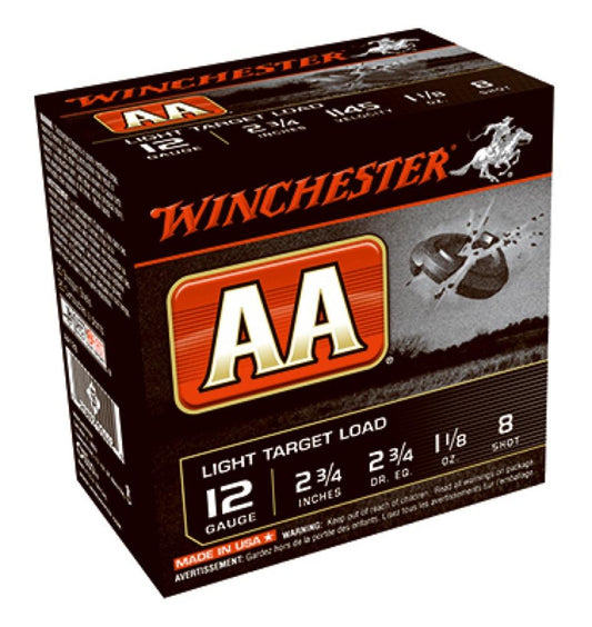 25RND 12GA #8 Targ Load