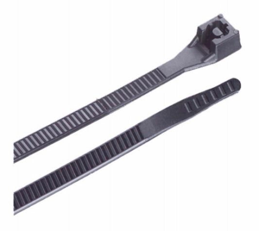 20PK 11" BLK Xtreme Tie
