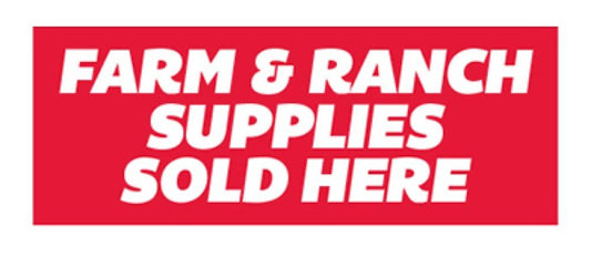 3x8 Farm/Ranch Banner