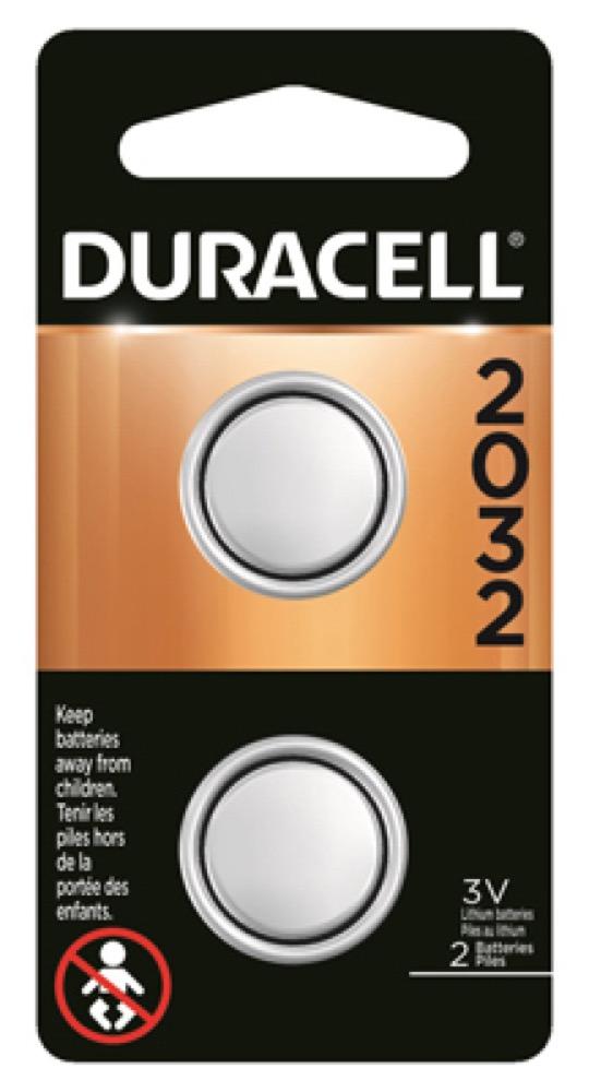 DURA2PK 3V 2032 Battery