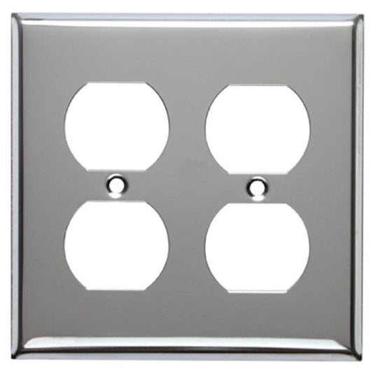 CHR 2G DPLX Wall Plate
