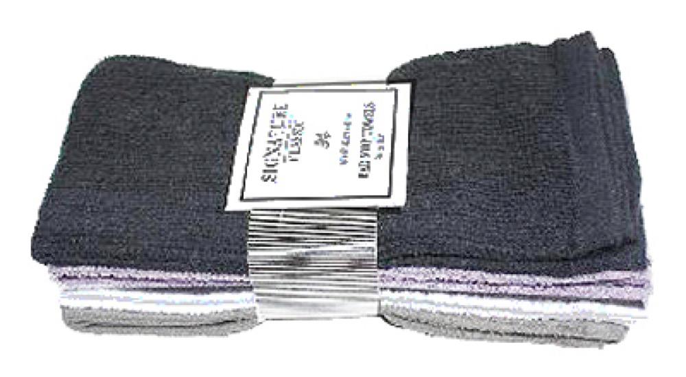 4PK GRY Bar Mop Towel