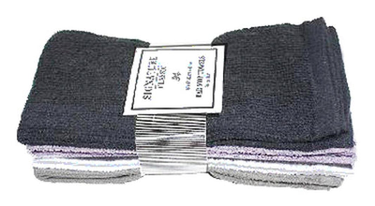 4PK GRY Bar Mop Towel