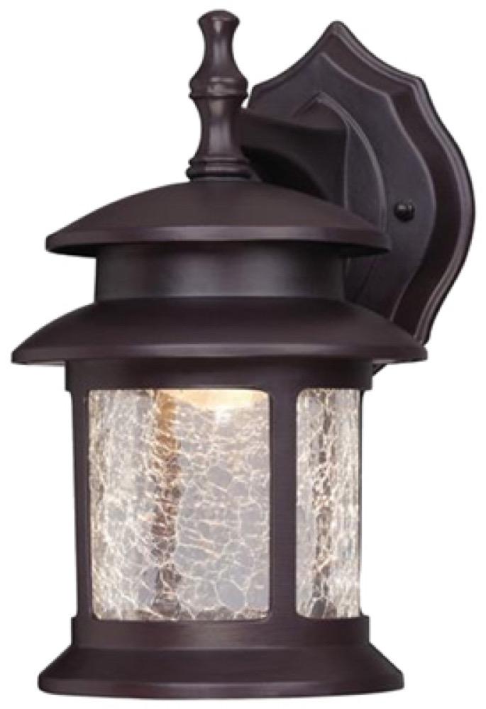 9W BRZ LED Wall Lantern