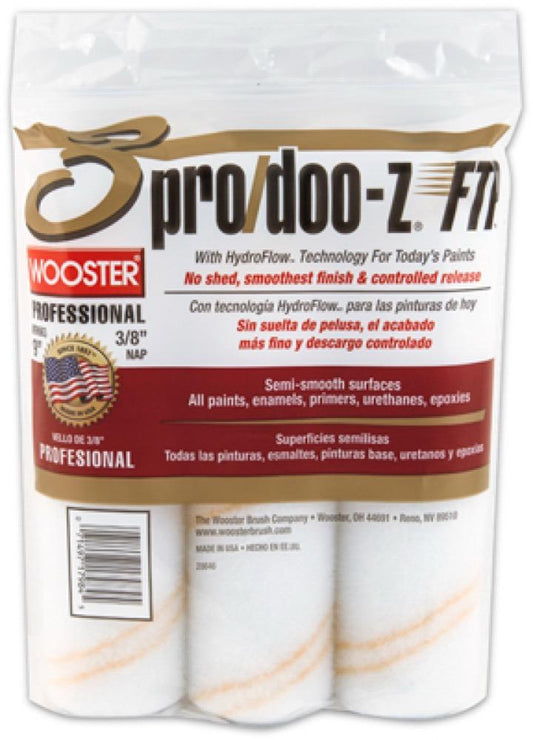 Dooz 3PK 3/8"Roll Cover