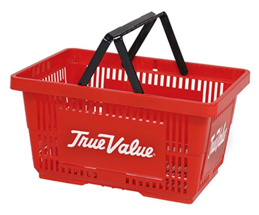 TV 12PK RED Hand Basket