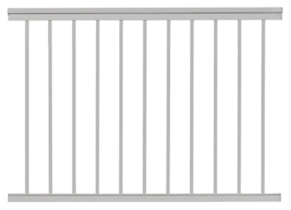 Summit 4' WHT ALU Rail