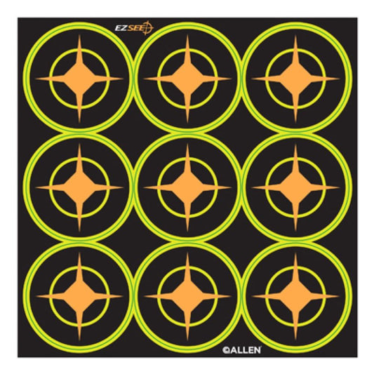12PK 2" BLK Aiming Dot
