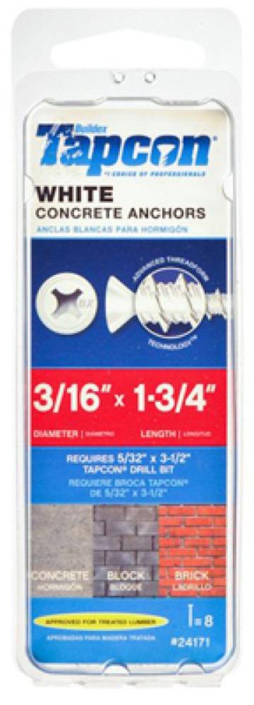 8PK 3/16x1-3/4 Anchor