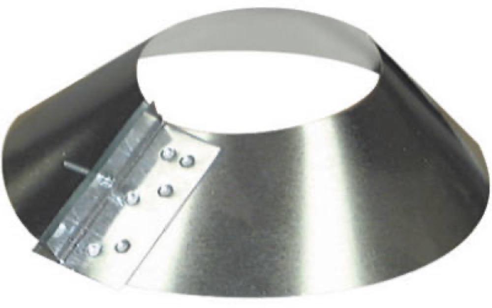 8" Galv Storm Collar