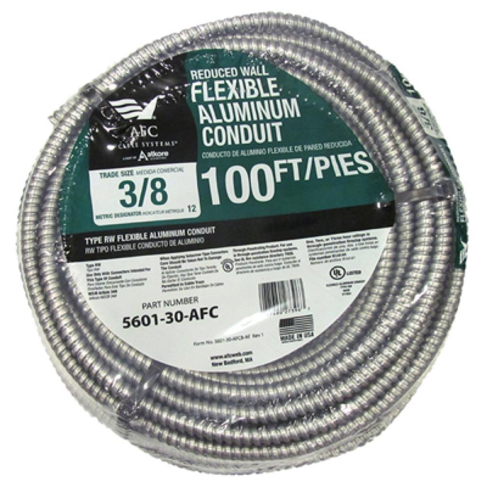 3/8"x100' ALU Conduit