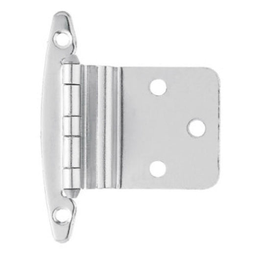 2PK 3/8"CHR Inset Hinge