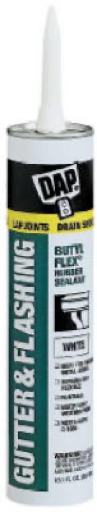 10.1OZ WHT Gutt Sealant