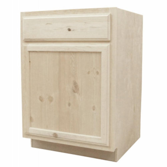 24" Pine Base Cabinet