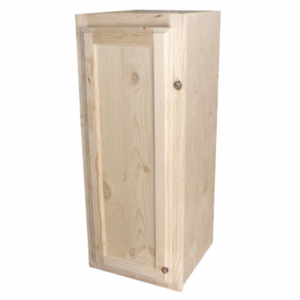 12x30 Pine Wall Cabinet