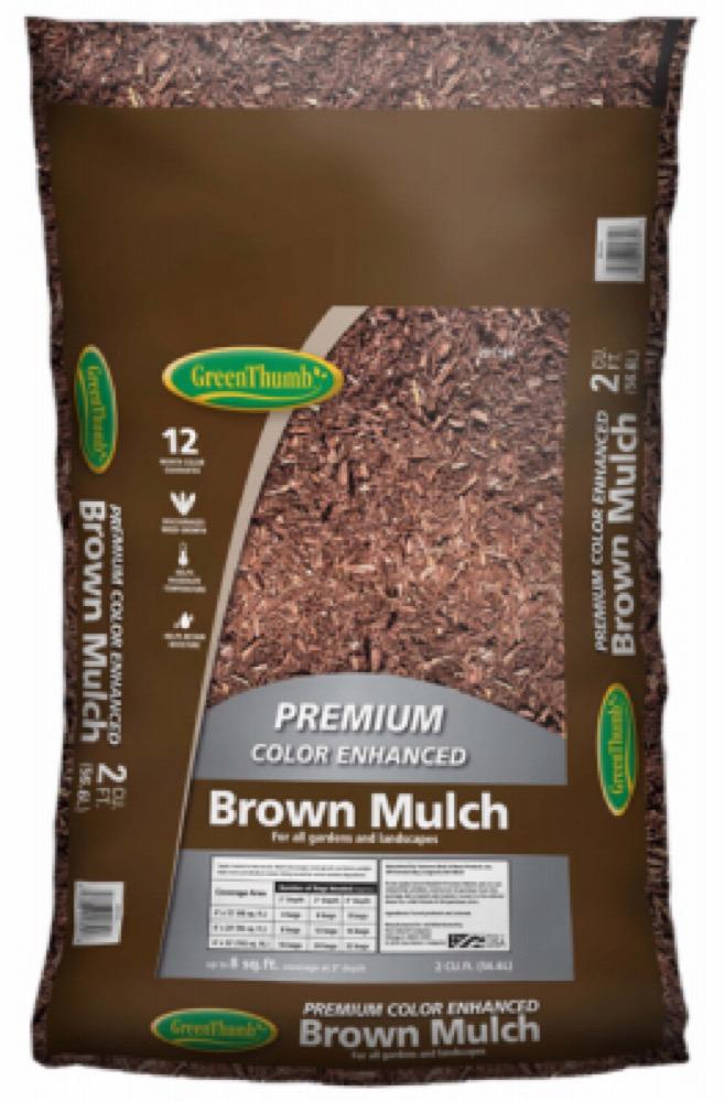 GT 2CUFT BRN Mulch