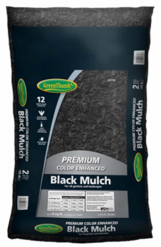 GT 2CUFT BLK Mulch