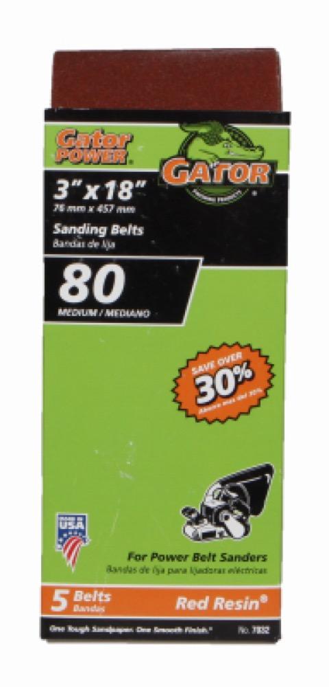 5PK 3x18 80G Sand Belt
