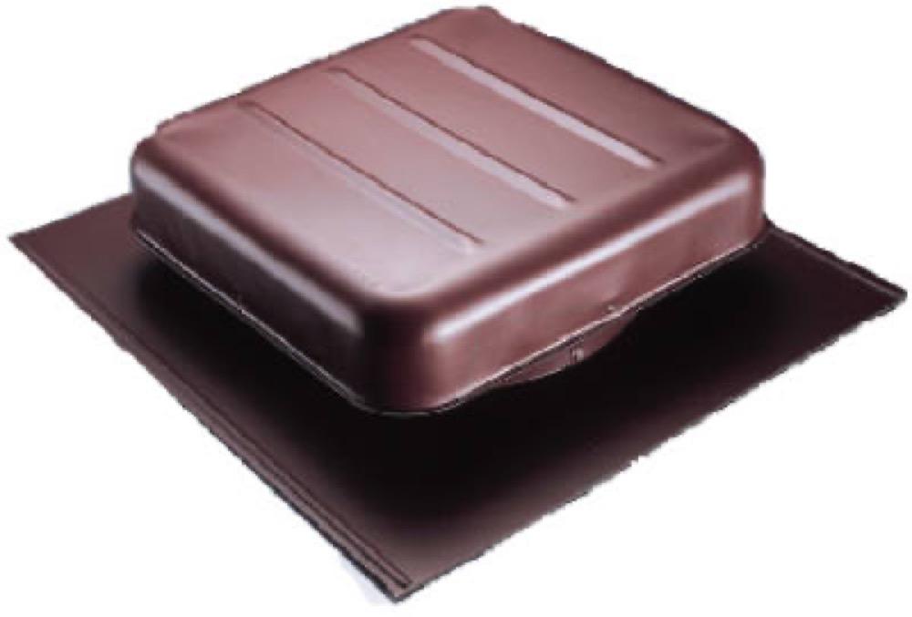 SQ BLK ALU Roof Vent
