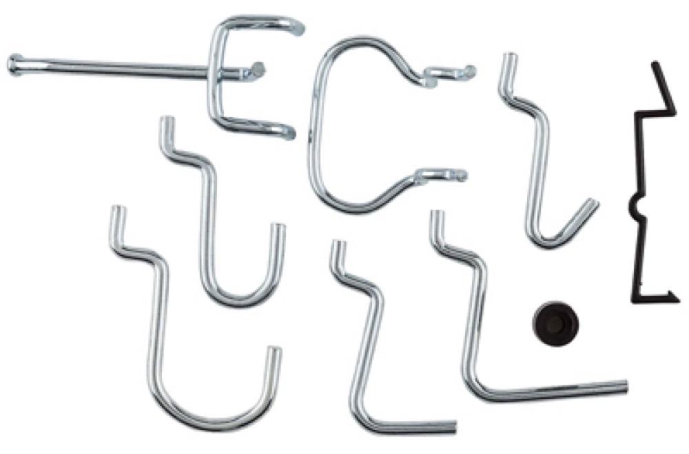 32PC ZN Peg Hook Kit